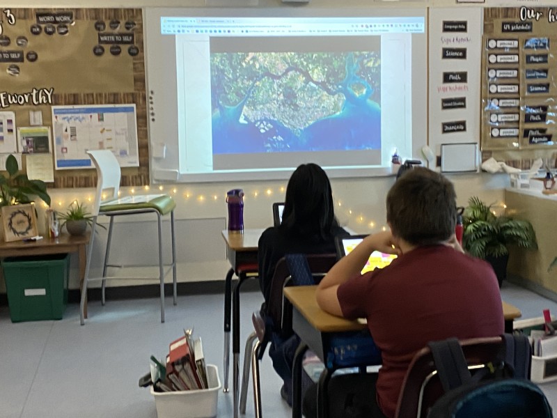 Expand possibilities by talking about the global world. Take them to other places from your classroom.